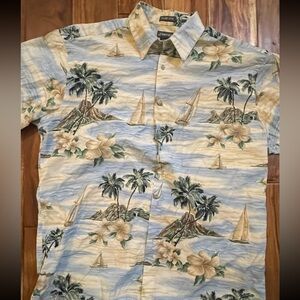 St. John’s floral shirt